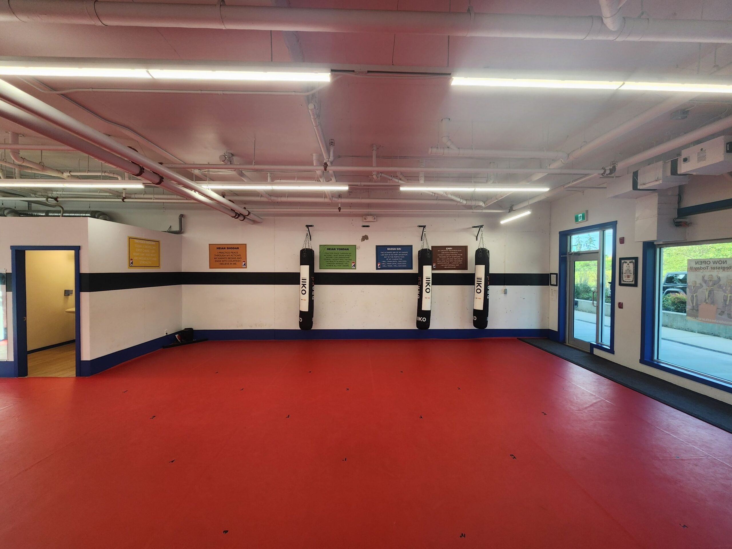 Sooke dojo interior