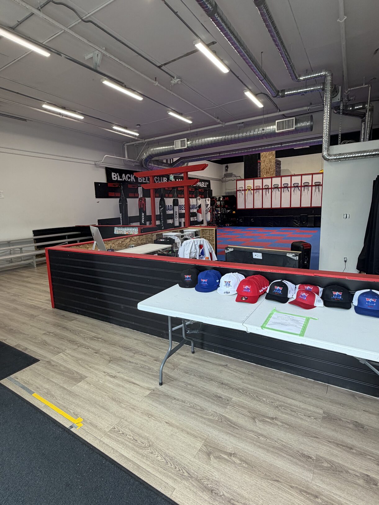 Langford Dojo front desk