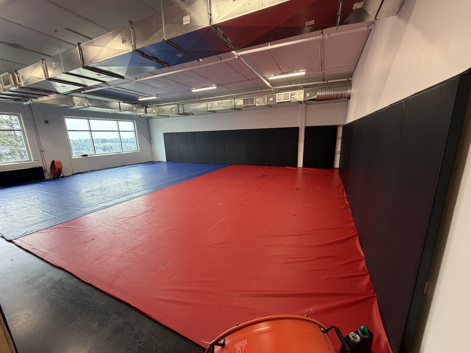 Langford upstairs training area