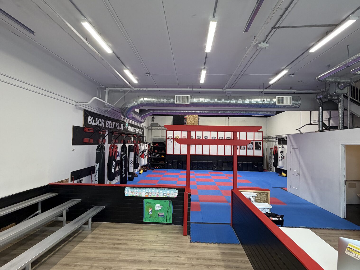 Langford Dojo interior