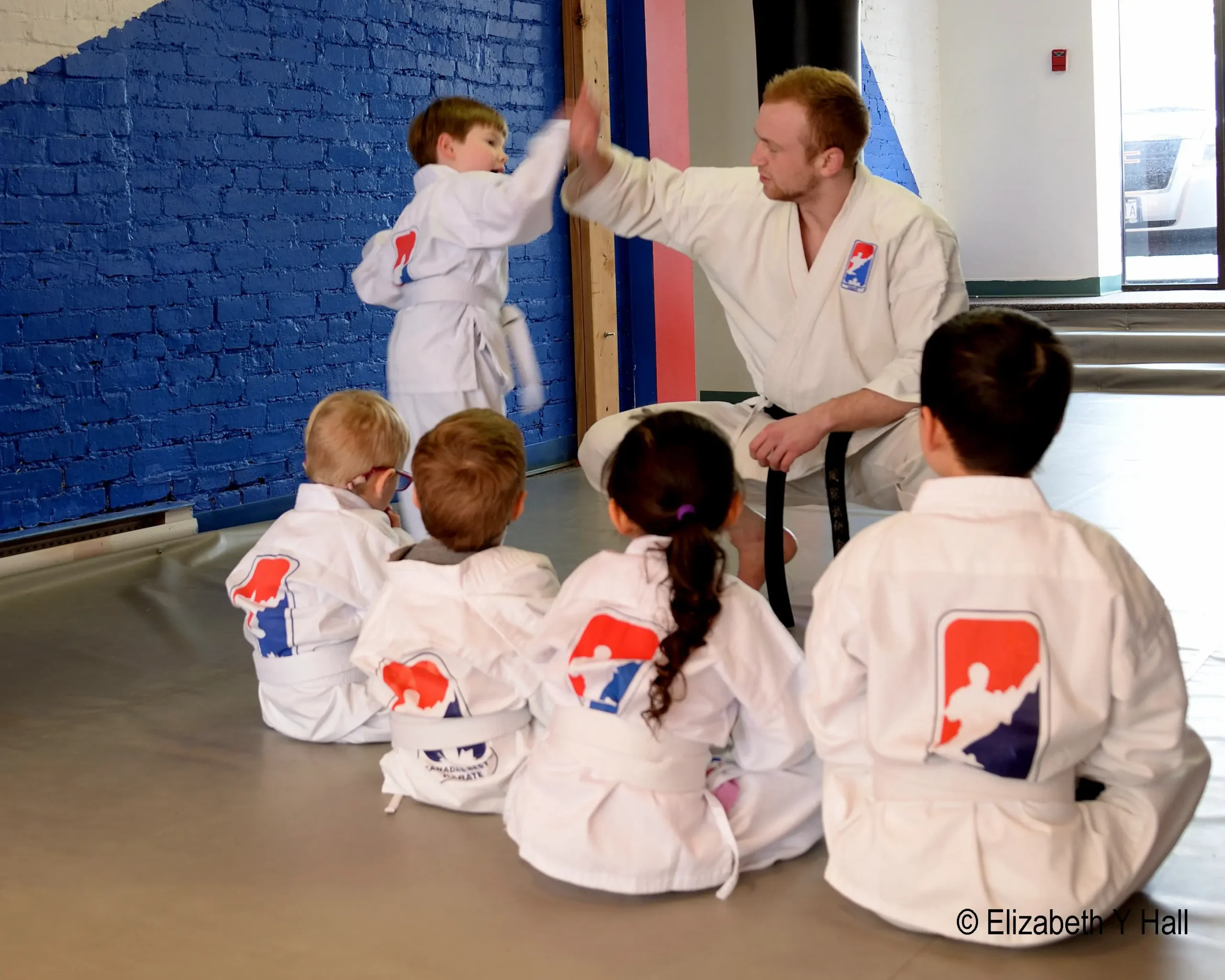 Tots karate class