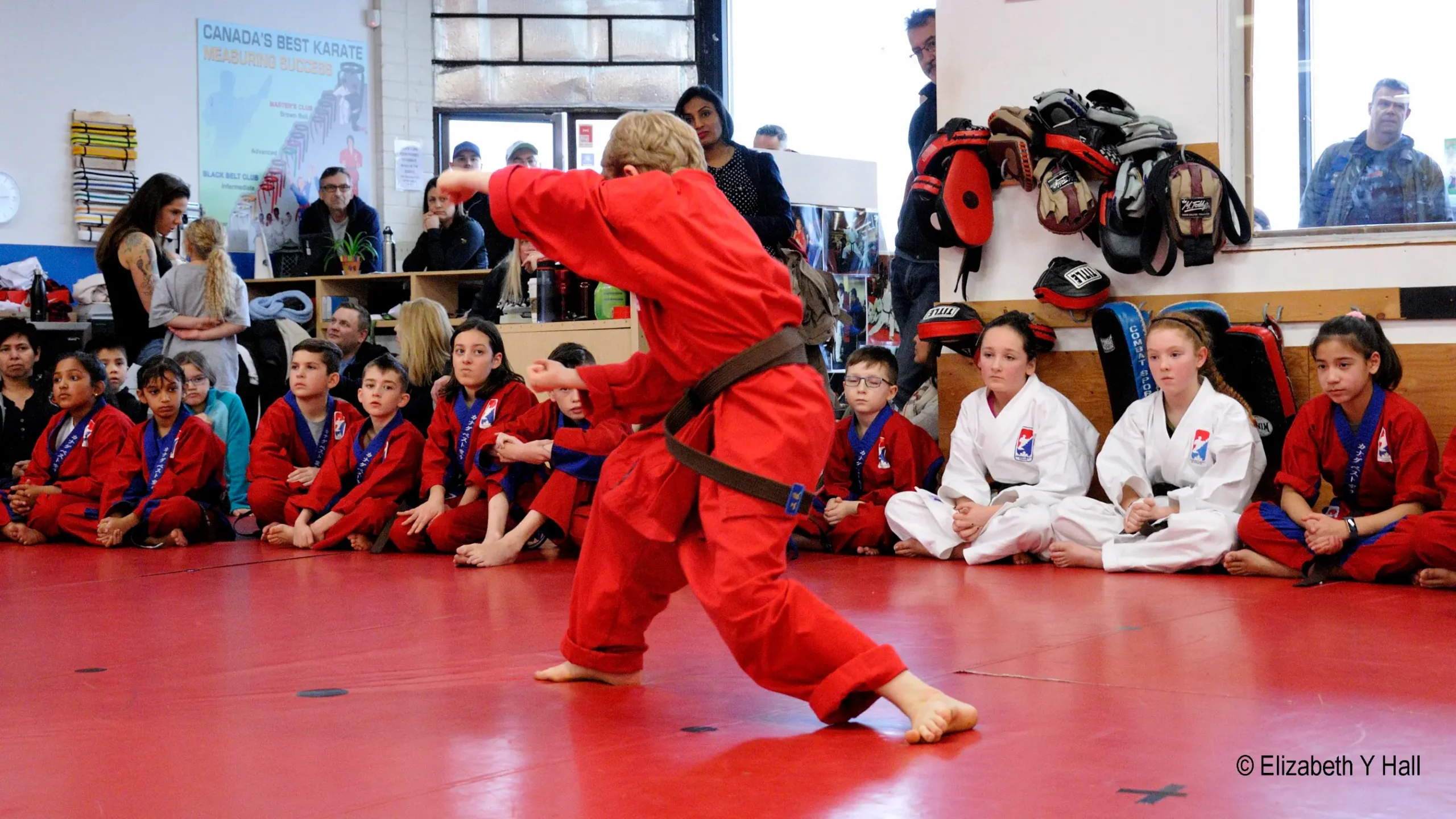 Juniors karate class