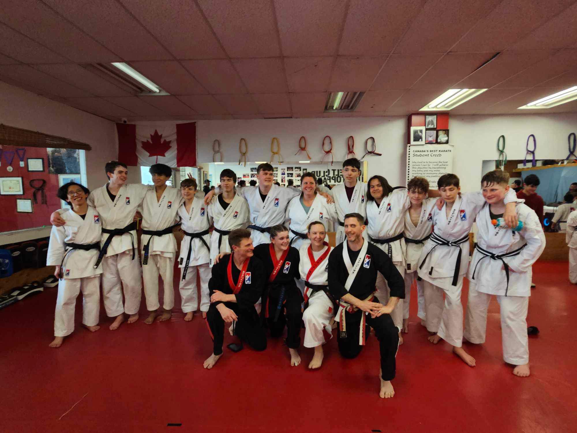 Duncan dojo class in action